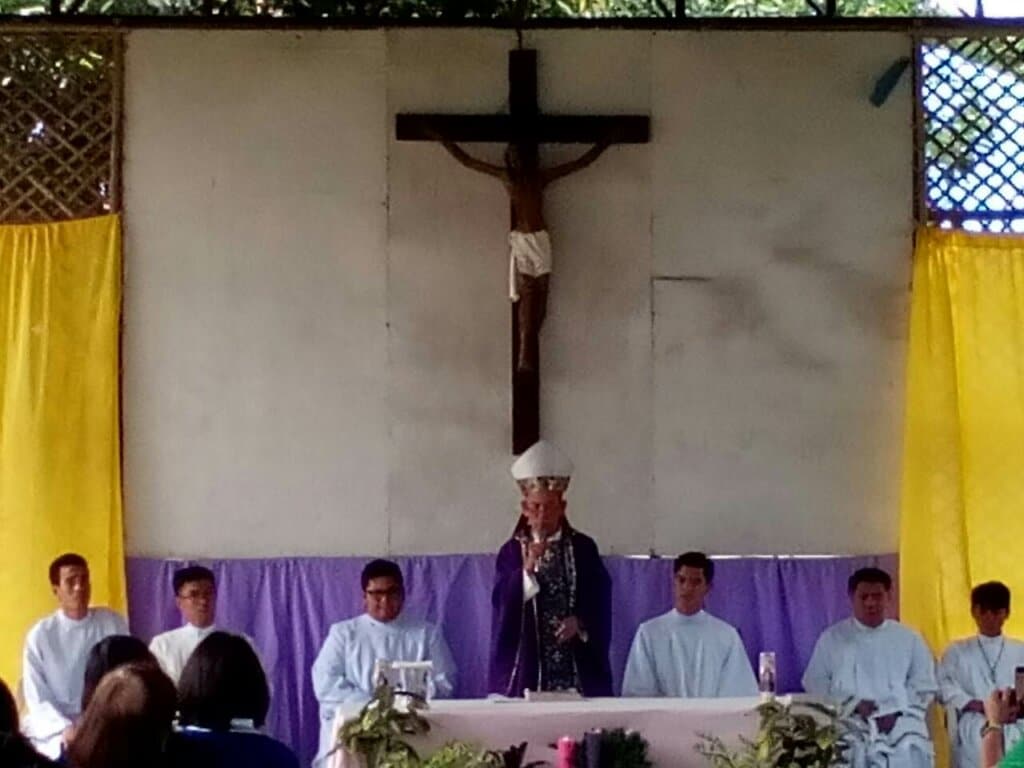 05 TIMP Annual Christmas Party Mass celebrant Archbishop Paciano Aniceto DDBishop Emeritus of San Fernando Pampanga