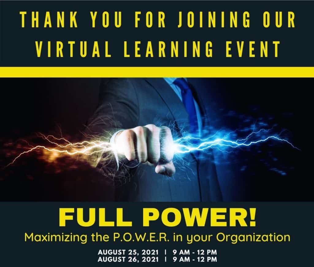 POST EVENT 2021 Virtual Event