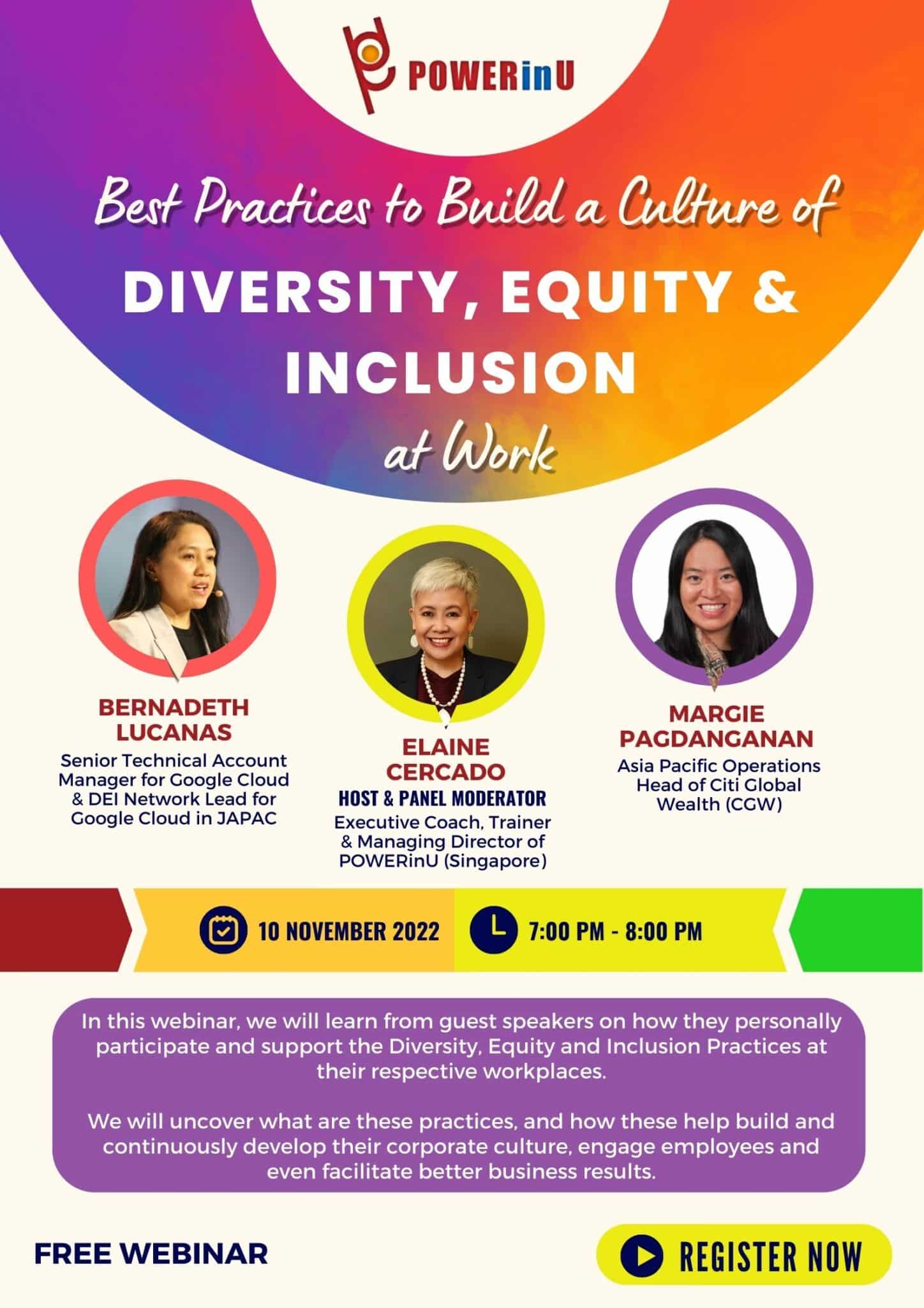 Best Practices to Build a Culture of DIVERSITY, EQUITY and INCLUSION at ...