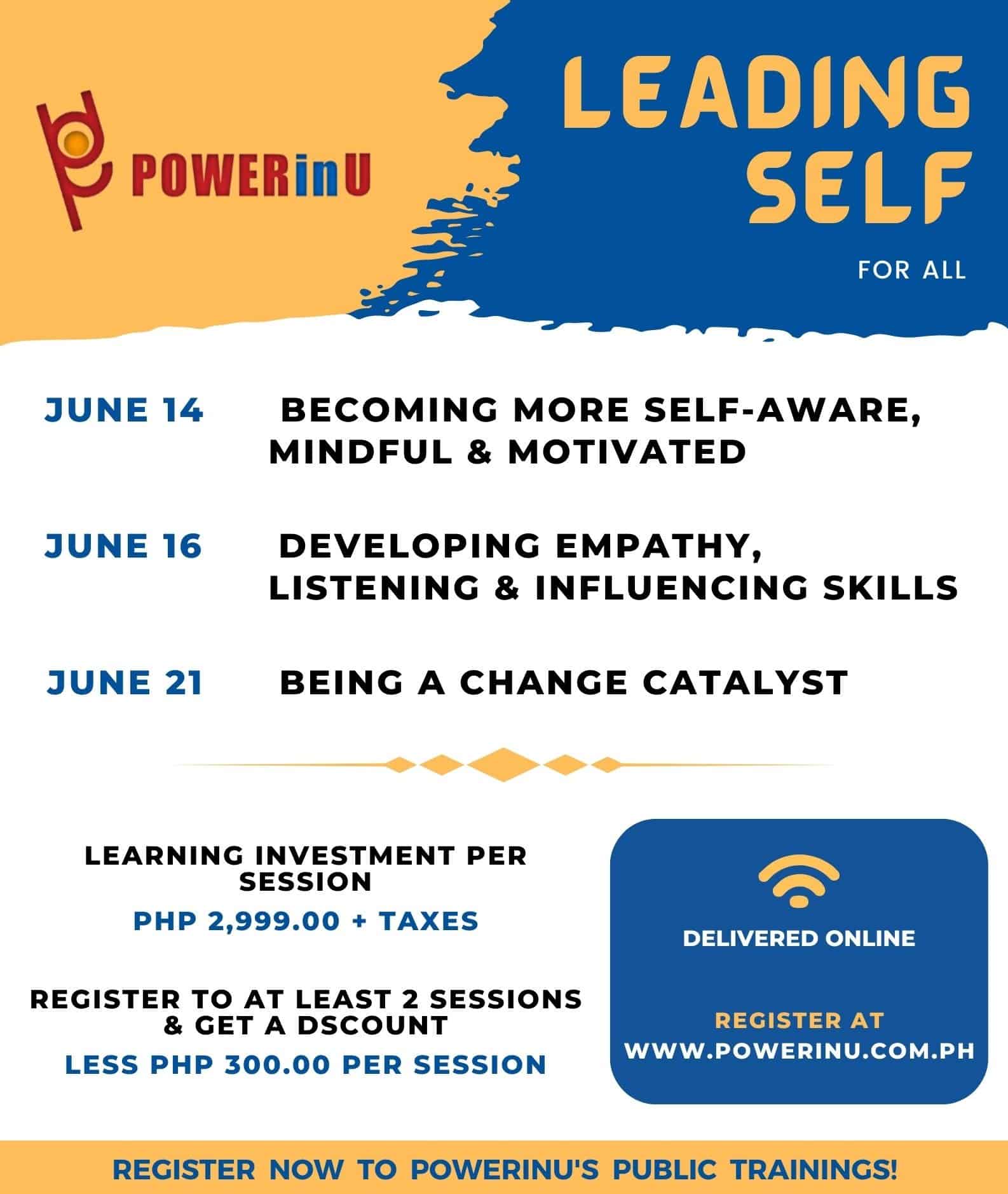 Leading Self Program _ Leading with Self-Awareness Program – JVWYV