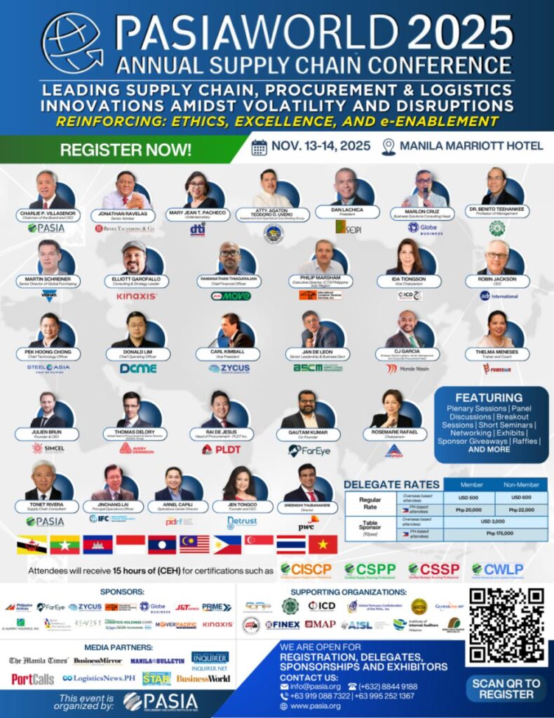 PASIA updated collaterals Nov 4 2025