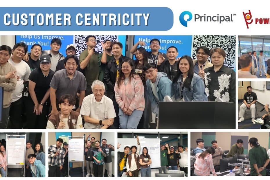 Customer Centricity Program for Principal Global Services Philippines 1 PGS Customner Centricity COLLAGE