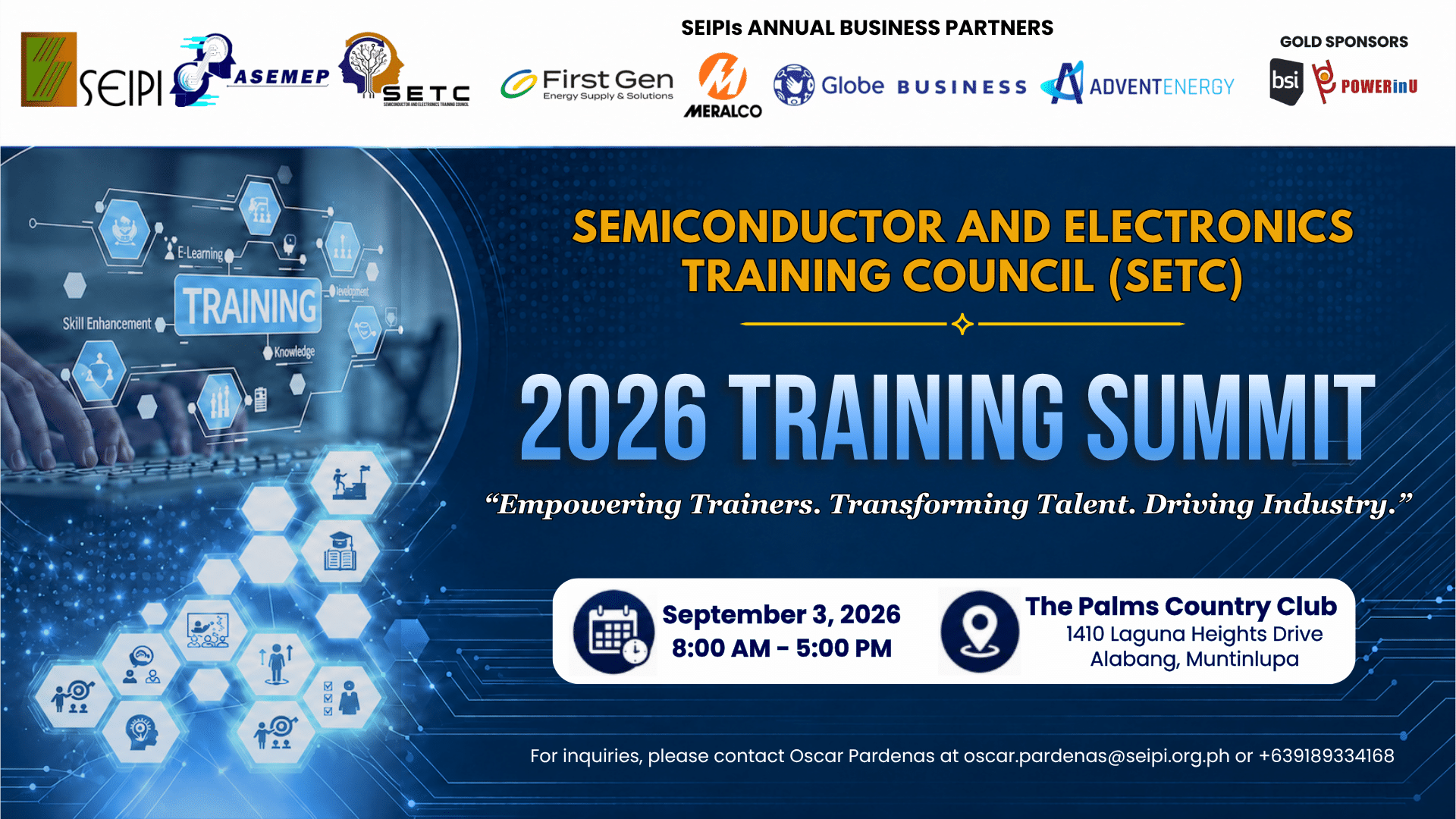 SETC 2026 Training Summit Banner